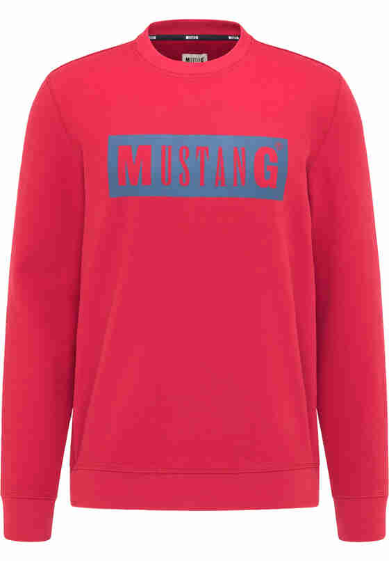 Sweatshirt Logo-Sweater, Rot, bueste