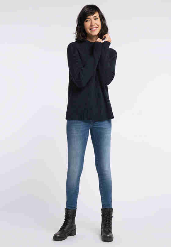 Sweater Strickpullover, Blau, model