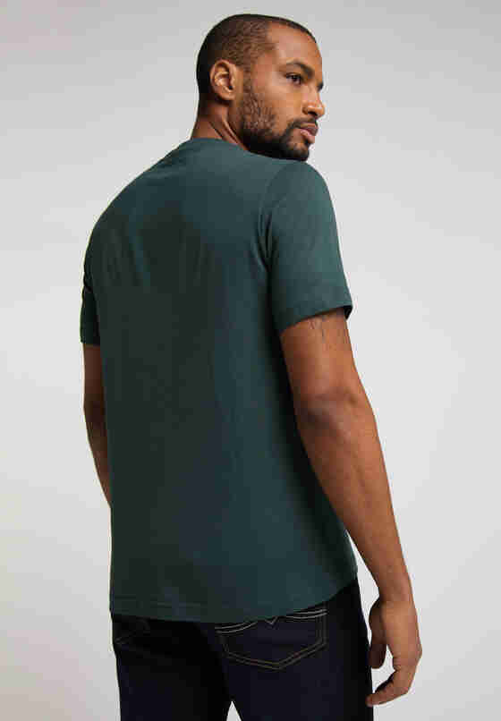 T-Shirt Print-Shirt, Grün, model