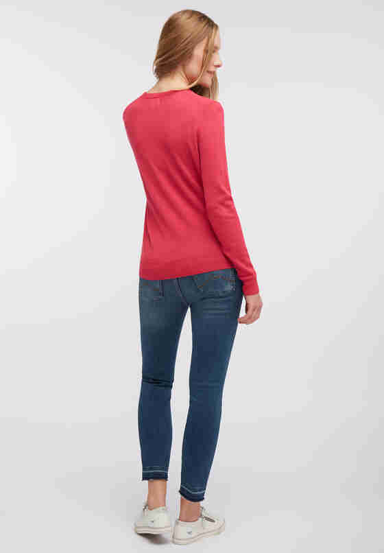 Sweater Feinstrickpullover, Rosa, model