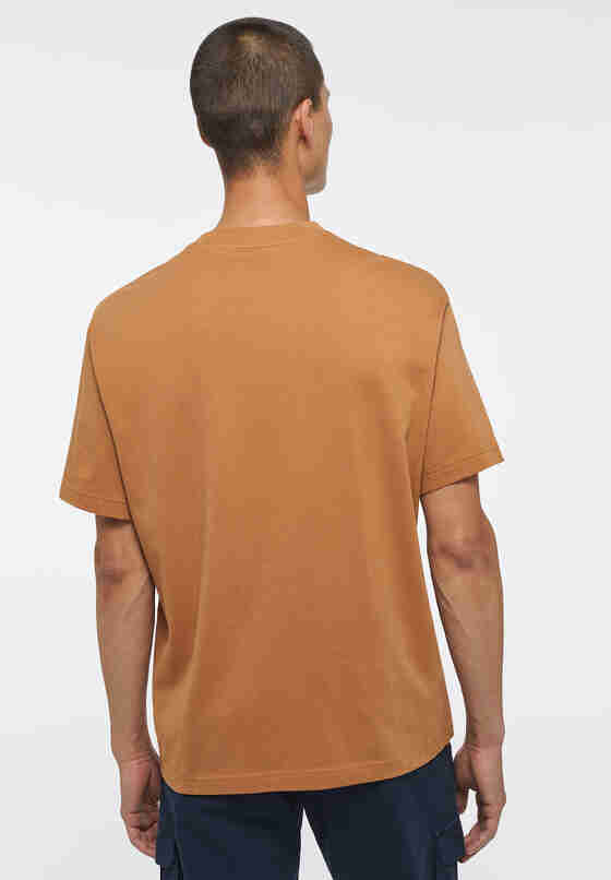 T-Shirt Style Aidan C Print, Braun, model
