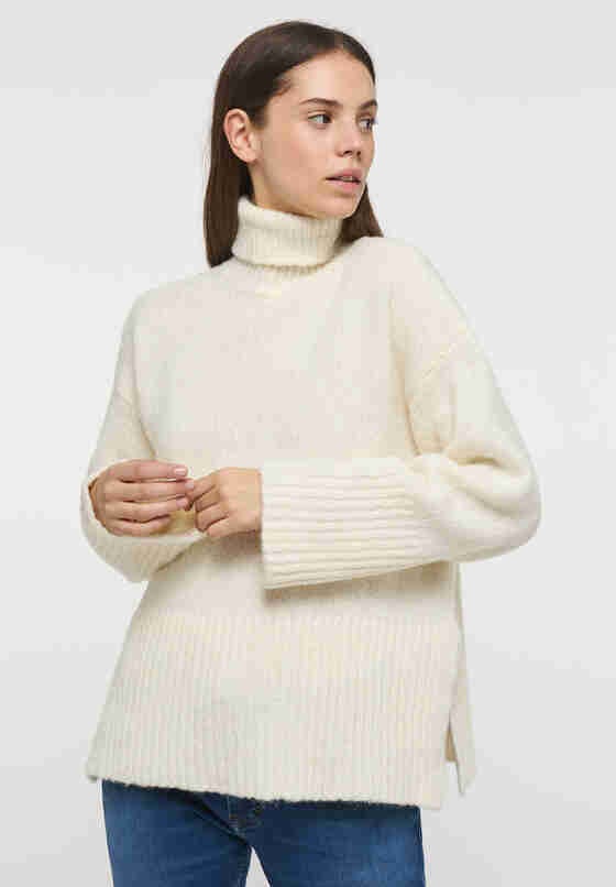 Sweater Style Carla T Cozy, Weiß, model