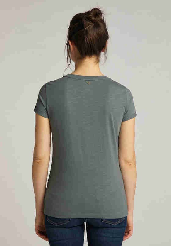 T-Shirt Style Alexia C Print, Grün, model