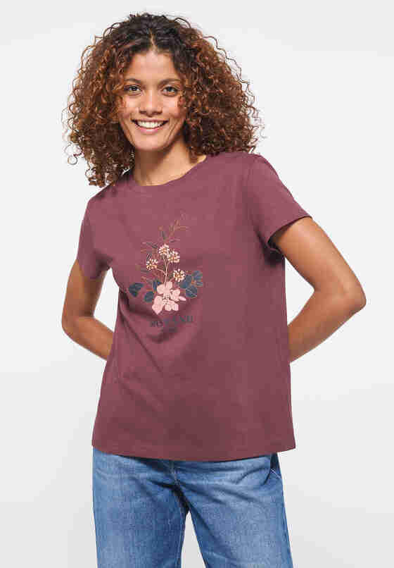 T-Shirt mit Flower-Print jetzt bei bei Mustang kaufen | T-Shirts