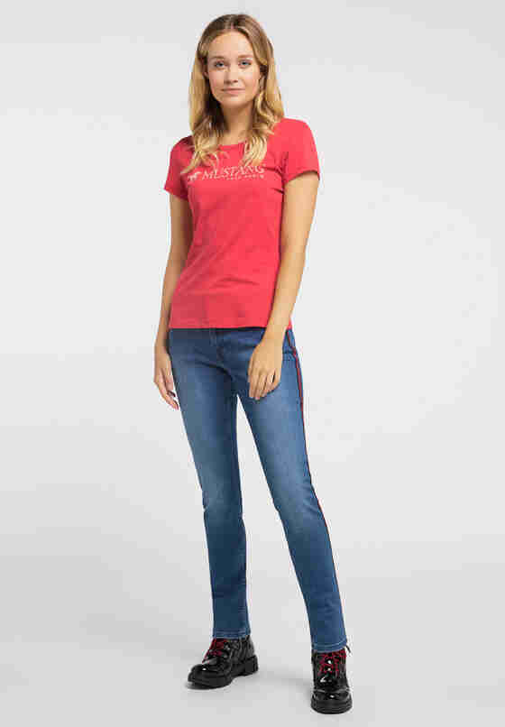 T-Shirt Alexia C, Rot, model
