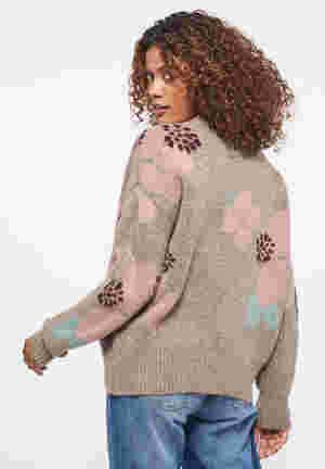 Sweater Style Carla C Jacquard