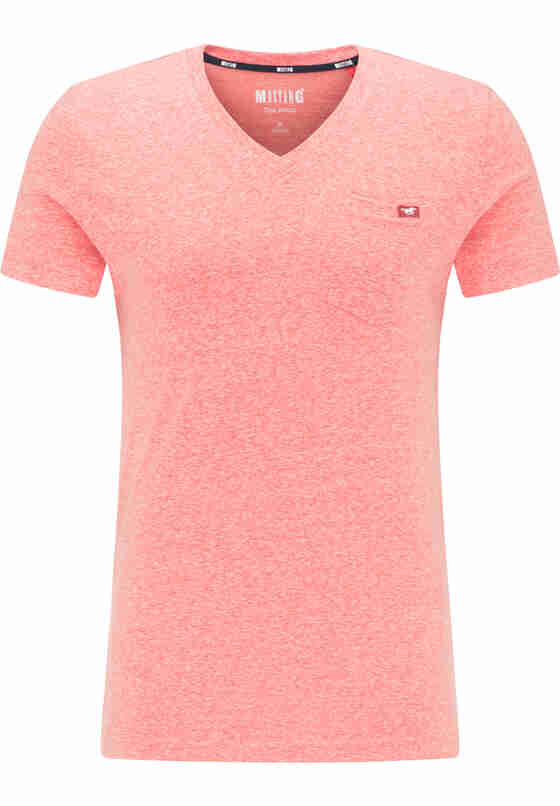 T-Shirt Aaron V Basic, Rot, bueste
