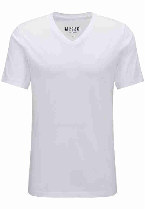 T-Shirt Shirt-Doppelpack, Weiß, bueste