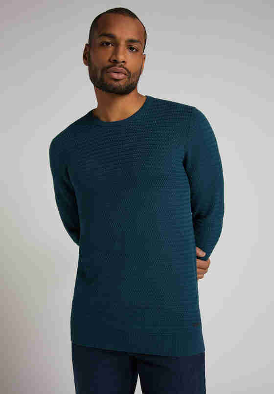 Sweater Pullover, Blau, model