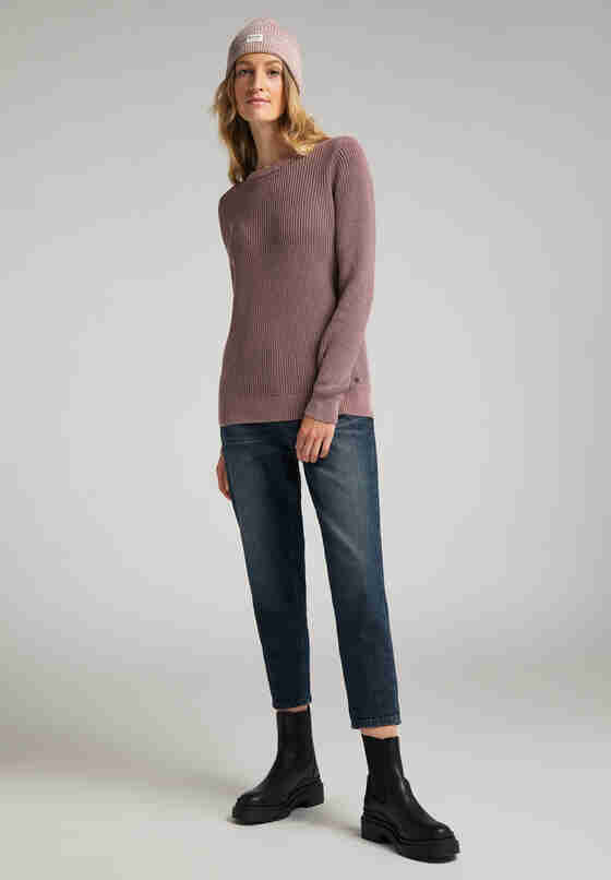Sweater Style Carla C Washed, Rosa, model