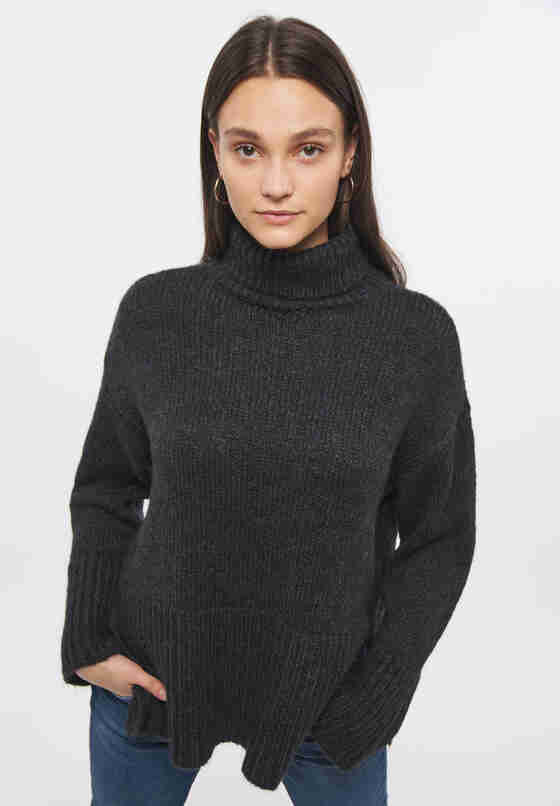 Sweater Style Carla T Cozy, Schwarz, model