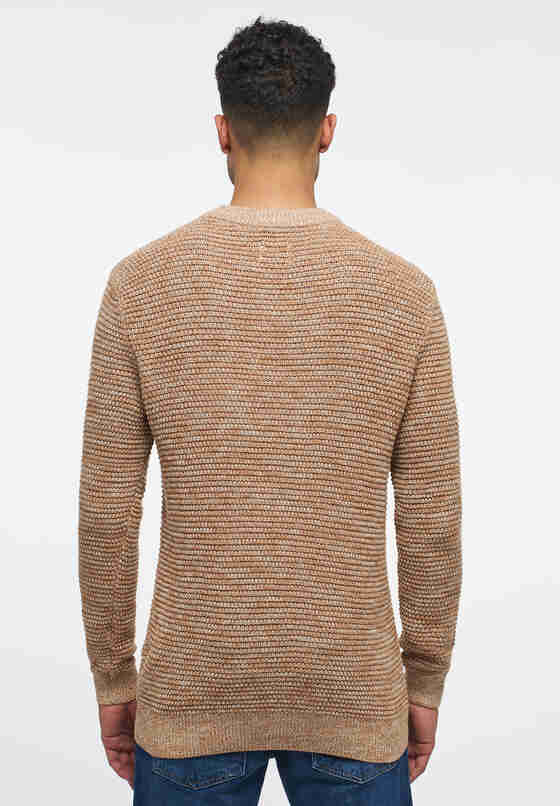 Sweater Style Emil C Chunky, Braun, model