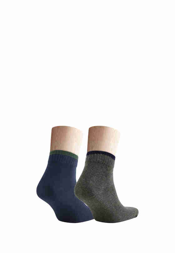 Accessoire 4x elastische Socken, Grün, bueste