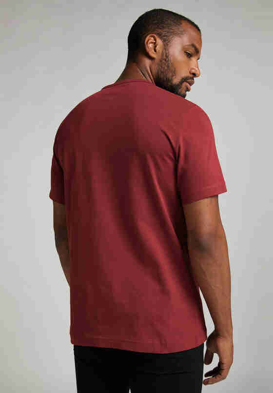 T-Shirt Printshirt, Rot, model