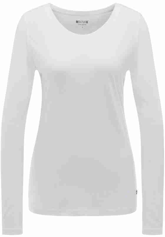 T-Shirt Longsleeve, Weiß, bueste