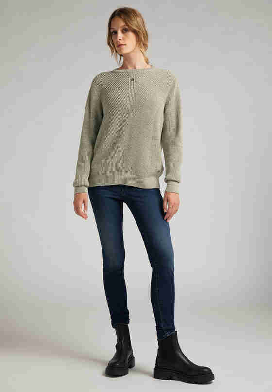 Sweater Style Carla C Mouline, Grün, model