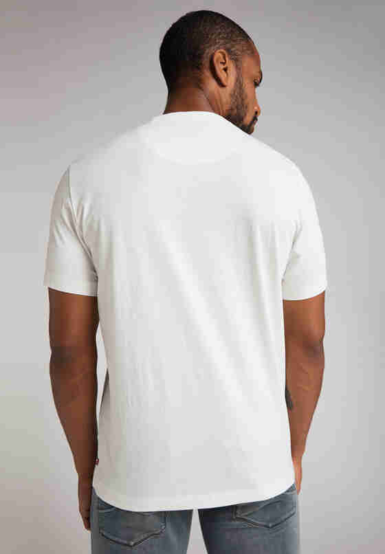 T-Shirt Printshirt, Weiß, model