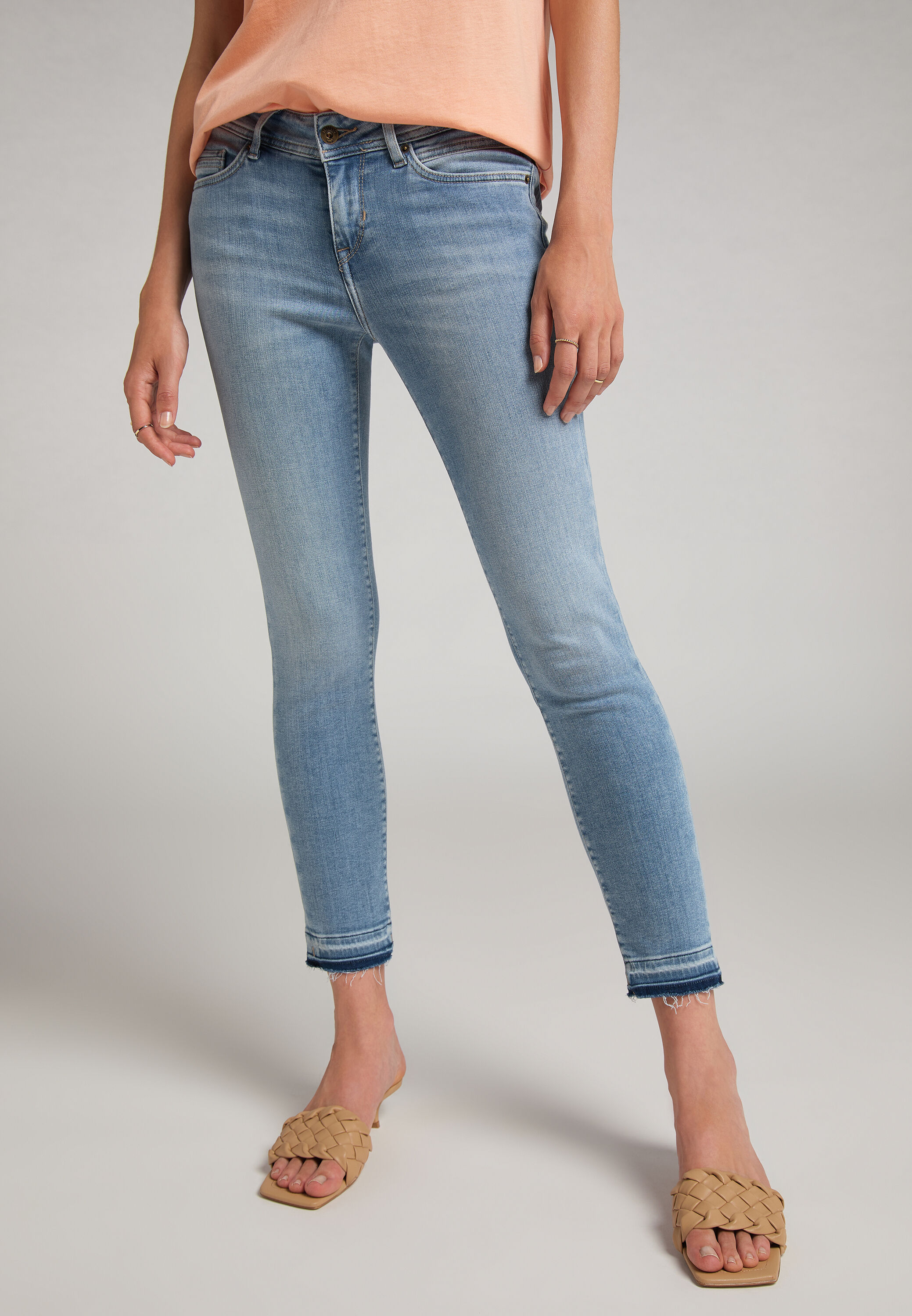 MUSTANG Damen Slim Fit Jasmin 7/8 Jeans