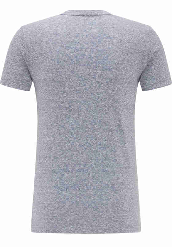 T-Shirt Aaron V Basic, Blau, bueste