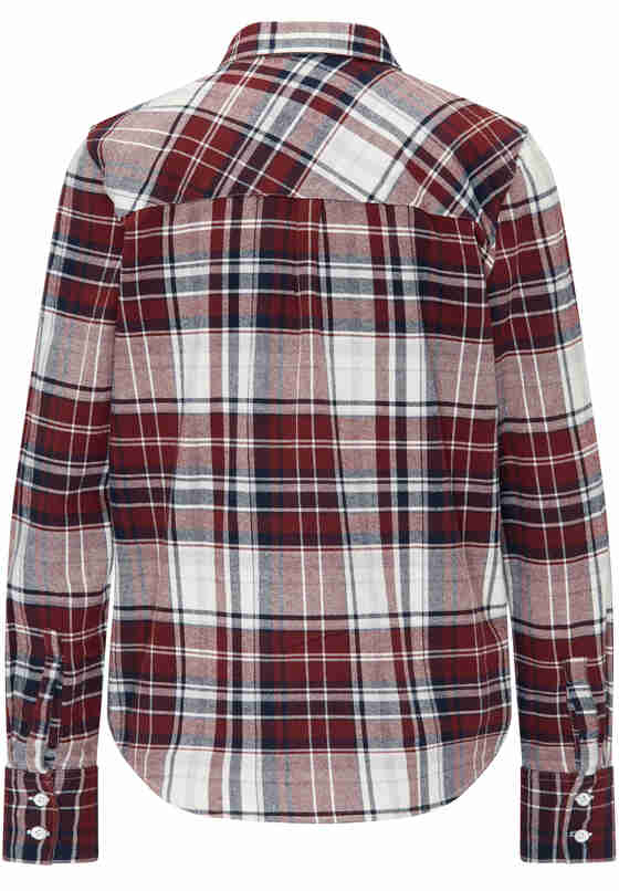 Bluse Flanell-Bluse, Rot, bueste