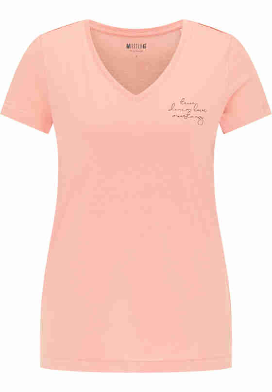 T-Shirt Style Alexia V Print, Rosa, bueste