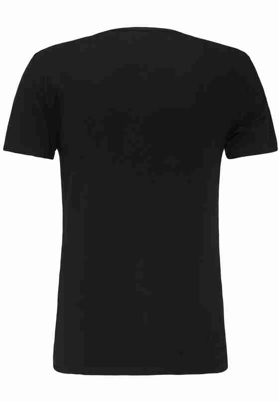 T-Shirt Basic-Shirt, Schwarz, bueste