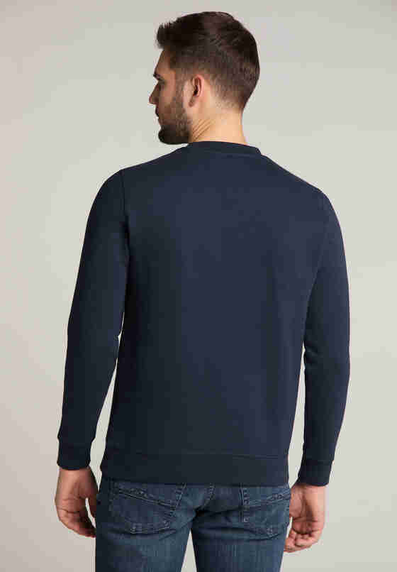 Sweatshirt Style Ben C Print, Blau, model