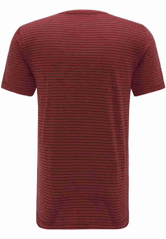 T-Shirt Streifenshirt, Rot, bueste