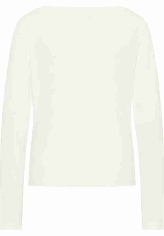 T-Shirt Langarmshirt, Weiß, bueste