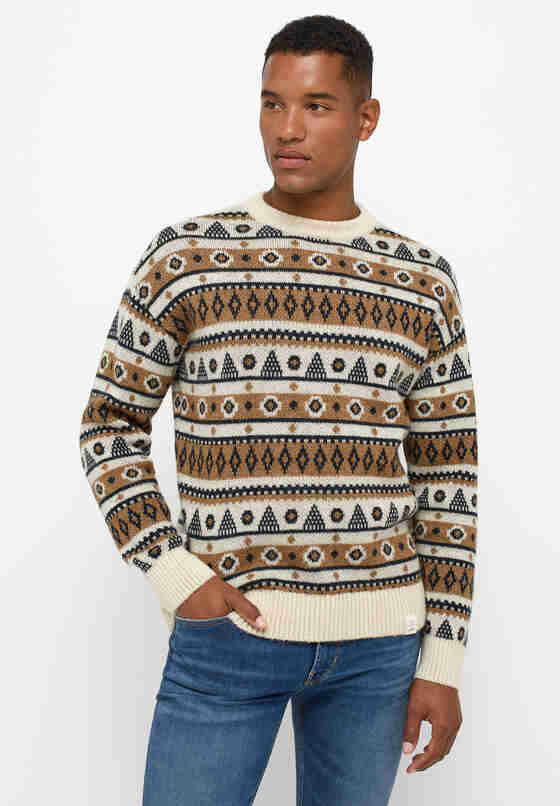 Sweater Strickpullover, Bunt, model