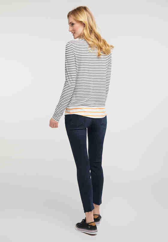 T-Shirt Anna H Striped, Bunt, model