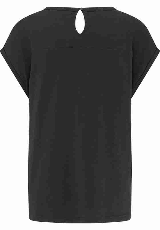 T-Shirt Spitzen-Shirt, Schwarz, bueste