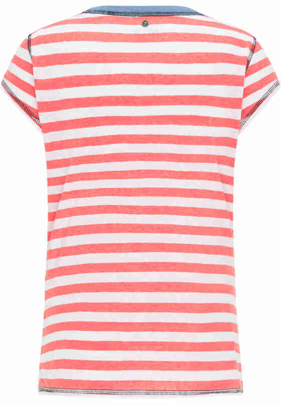 T-Shirt Style Alexia C Stripe, Rot, bueste