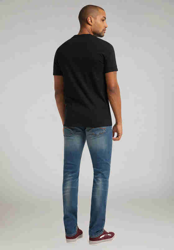 T-Shirt Shirt-Doppelpack, Schwarz, model