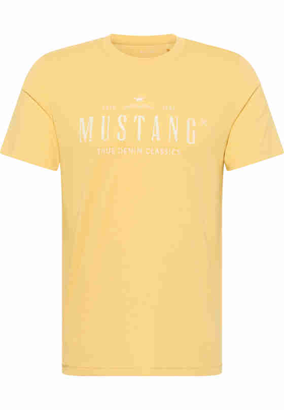 jetzt T-Shirt mit bei im Used-Look Print Mustang bei kaufen