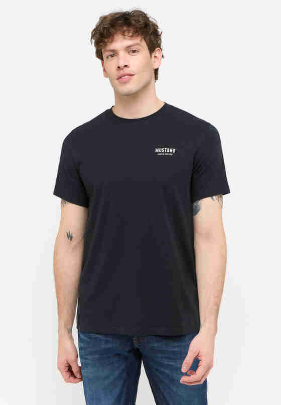 T-Shirt T-Shirt, Schwarz, model