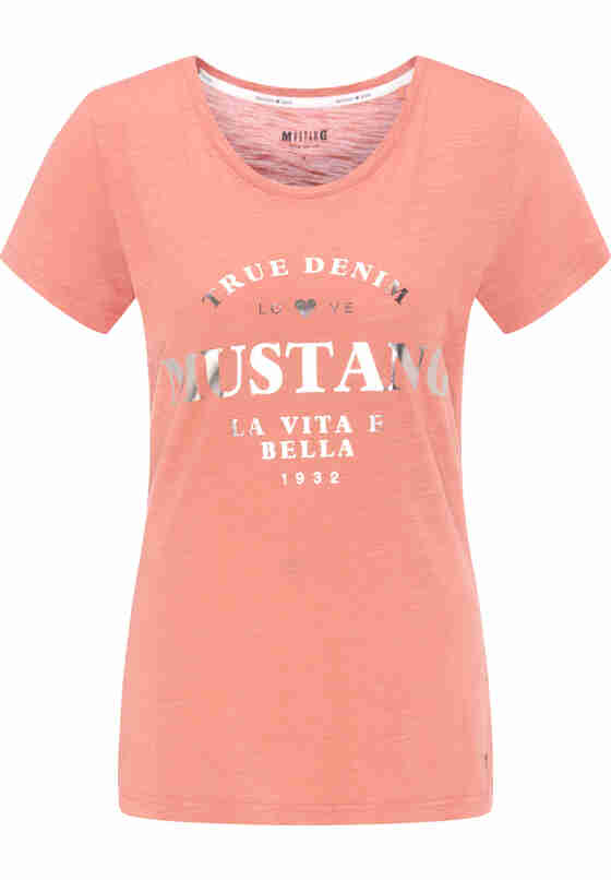 T-Shirt Alexia C Print, Rosa, bueste