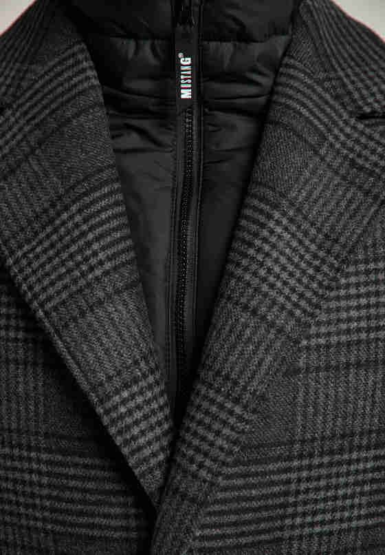 Jacke Style David 2in1 Coat, Schwarz, bueste