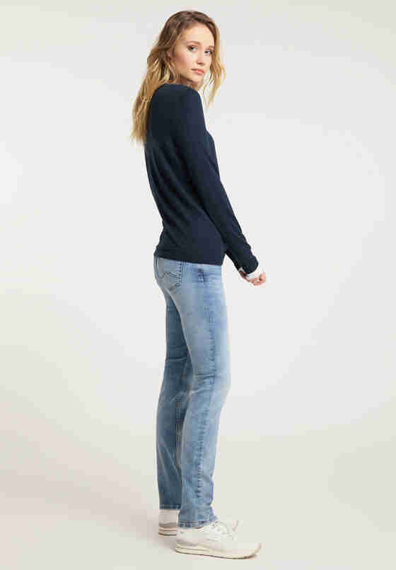Sweater Carla C Fabricmix, Blau, model