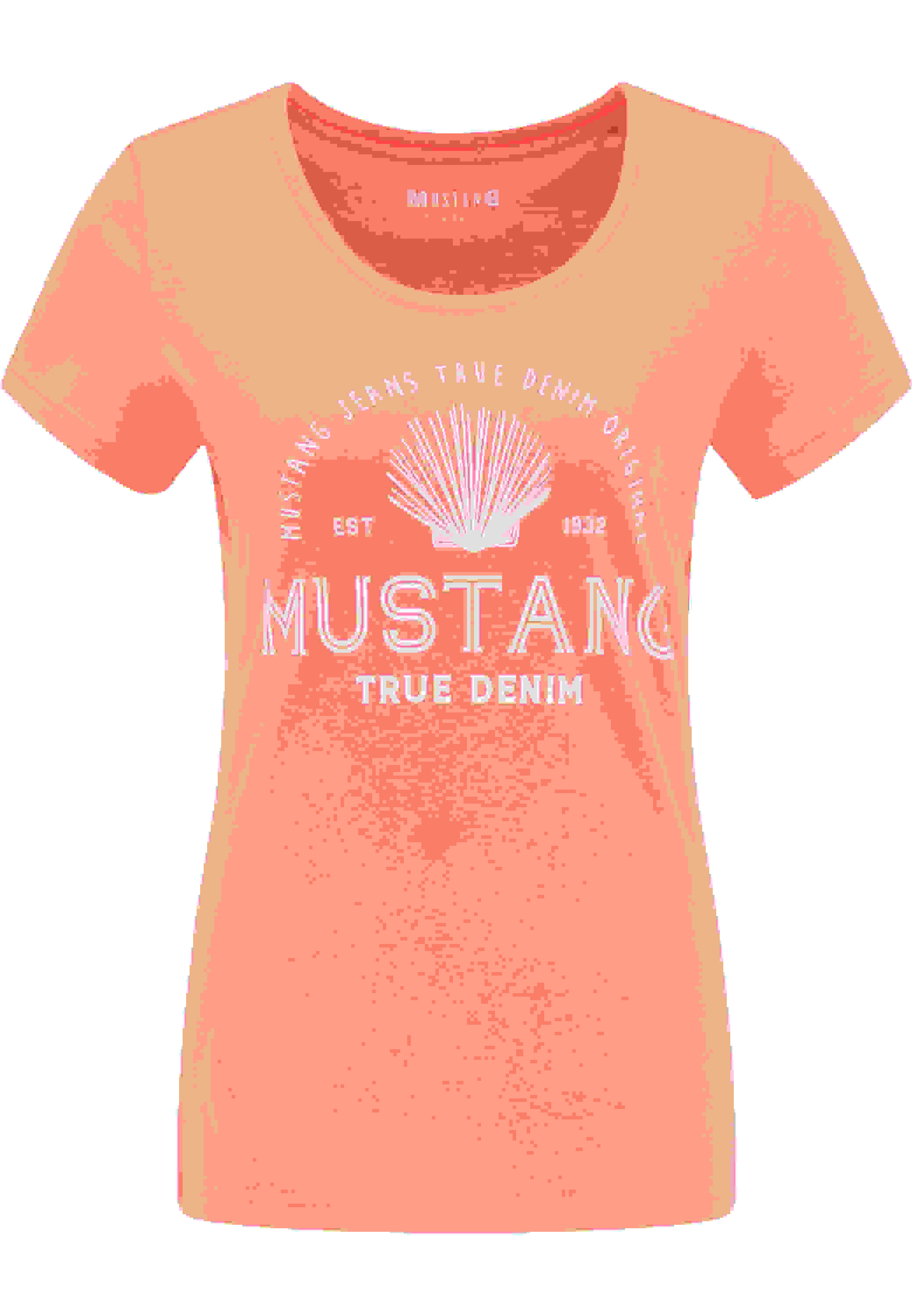 T-Shirt mit Frontprint jetzt bei bei Mustang kaufen