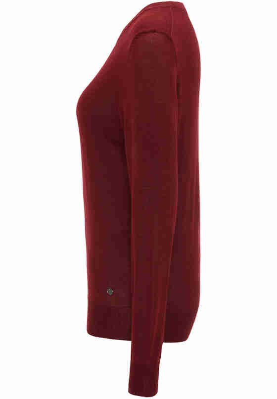 Sweater Feinstrickpullover, Rot, bueste