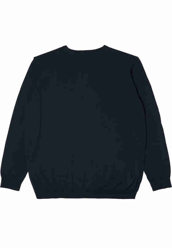 Sweater Basic V-Neck Jumper, Blau, bueste
