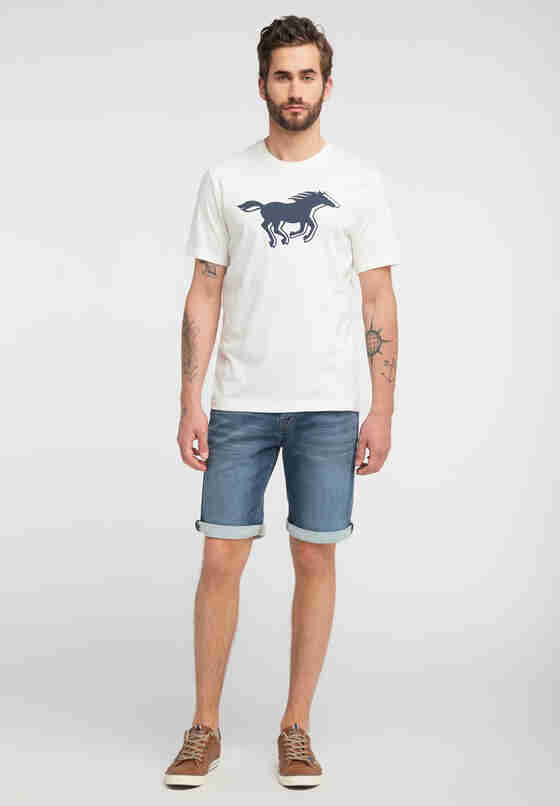 T-Shirt Horse Tee, Weiß, model