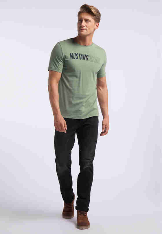 T-Shirt Alex C Print, Grün, model