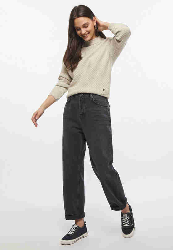 Sweater Style Carla C Structure, Weiß, model