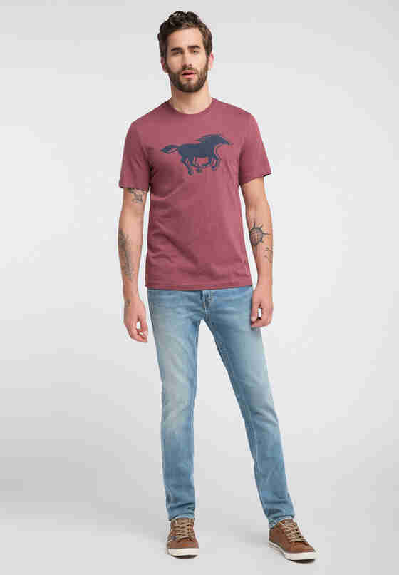 T-Shirt Horse Tee, Rot, model
