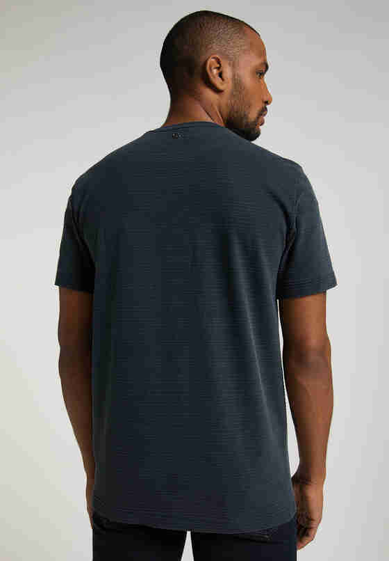 T-Shirt Style Aron C Pocket, Blau, model