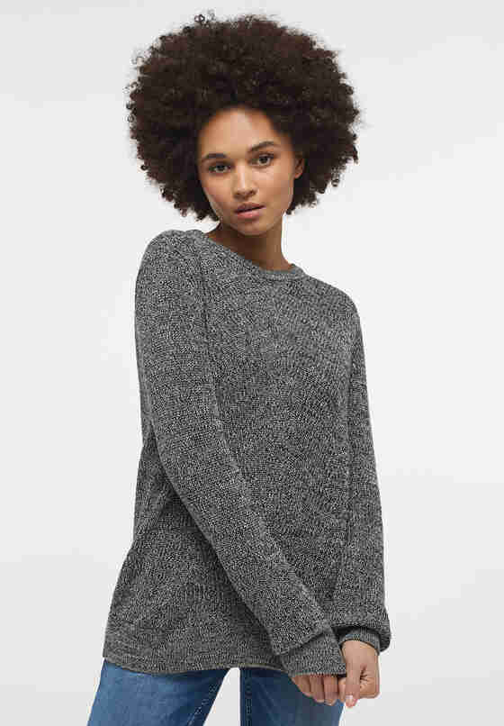 Sweater Style Carla C Mouline, Schwarz, model