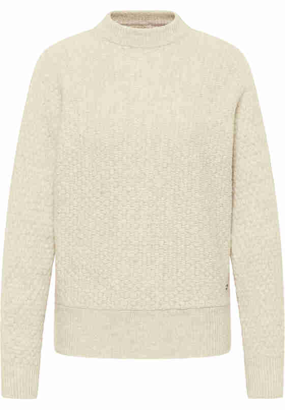 Sweater Style Carla C Structure, Weiß, bueste