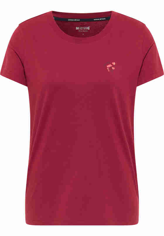T-Shirt Style Alina C Print, Rot, bueste